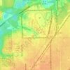 Watershed Park topographic map, elevation, terrain