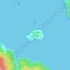 Hope Island topographic map, elevation, terrain