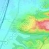 Zur Izhak topographic map, elevation, terrain