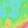Fatox Lake topographic map, elevation, terrain