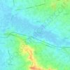 Handzamevaart topographic map, elevation, terrain