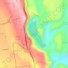 Laguna de Yambo topographic map, elevation, terrain
