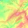 Топки topographic map, elevation, terrain