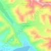 Lituya Glacier topographic map, elevation, terrain