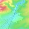 Le Hileau topographic map, elevation, terrain