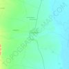 Sanghar topographic map, elevation, terrain