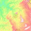 Área de Proteção Ambiental Jalapão topographic map, elevation, terrain