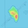Slopen Island topographic map, elevation, terrain