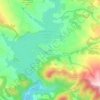 Lerate topographic map, relief map, elevations map