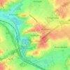 Vaesrade topographic map, relief map, elevations map