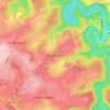 Nisramont topographic map, elevation, relief