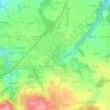 Le Golven topographic map, elevation, relief