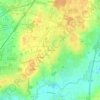 Le Patis Cholet topographic map, elevation, relief