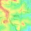 Logan City topographic map, elevation, relief