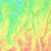 Cilodong topographic map, elevation, relief