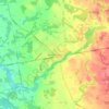 Mount Forest topographic map, relief map, elevations map