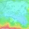 Senj topographic map, elevation, relief