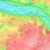 Vilt topographic map, relief map, elevations map