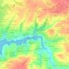 Moulin de Bel Air topographic map, elevation, relief