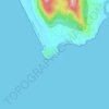 Ettikulam topographic map, relief map, elevations map