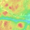 Callum topographic map, relief map, elevations map