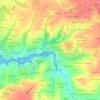 Bel Air topographic map, elevation, relief