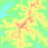 Scottland topographic map, relief map, elevations map