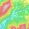 Pelverata topographic map, elevation, relief