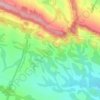 Cuenca topographic map, relief map, elevations map