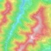 Caviana topographic map, relief map, elevations map