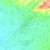 Timișoara topographic map, elevation, relief