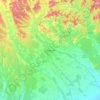 Târgoviște topographic map, elevation, relief