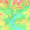 Tunceli topographic map, elevation, relief