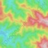 Wivenhoe Outlook topographic map, elevation, relief
