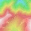 2800 topographic map, relief, elevation