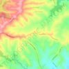 Kurmond topographic map, elevation, relief
