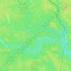 La Pedrera topographic map, elevation, relief