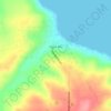 Eagle Bay topographic map, elevation, relief