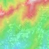 Santa-Maria-Siché topographic map, relief map, elevations map