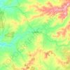 Dunedoo topographic map, elevation, relief
