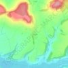 Changey topographic map, elevation, relief