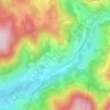 La Forge topographic map, elevation, relief