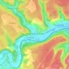 Moyeuvre-Grande topographic map, elevation, relief