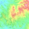 Scansano topographic map, relief map, elevations map
