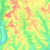 Seebach topographic map, elevation, relief