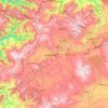 Ardahan topographic map, elevation, relief
