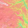 Buskerud topographic map, relief map, elevations map