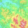 Pomarance topographic map, relief map, elevations map