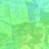 Vredepeel topographic map, relief map, elevations map