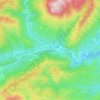 Padern topographic map, relief map, elevations map